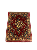 27215-Hamadan Hand-Knotted/Handmade Persian Rug/Carpet Tribal/Nomadic Authentic/ Size: 3'0" x 2'4"/90cm x 70cm