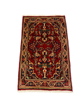 27216-Hamadan Hand-Knotted/Handmade Persian Rug/Carpet Tribal/Nomadic Authentic/ Size: 3'2" x 2'0"/97cm x 60cm