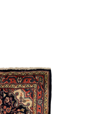 27217-Hamadan Hand-Knotted/Handmade Persian Rug/Carpet Tribal/Nomadic Authentic/ Size: 3'3" x 2'4"/99cm x 72cm