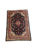 27217-Hamadan Hand-Knotted/Handmade Persian Rug/Carpet Tribal/Nomadic Authentic/ Size: 3'3" x 2'4"/99cm x 72cm