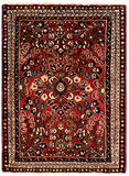 27219-Hamadan Hand-Knotted/Handmade Persian Rug/Carpet Tribal/Nomadic Authentic/ Size: 2'9" x 2'0"/83cm x 62cm