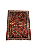 27219-Hamadan Hand-Knotted/Handmade Persian Rug/Carpet Tribal/Nomadic Authentic/ Size: 2'9" x 2'0"/83cm x 62cm