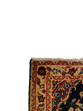 27220-Hamadan Hand-Knotted/Handmade Persian Rug/Carpet Tribal/Nomadic Authentic/ Size: 2'9" x 2'4"/83cm x 70cm