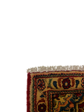 27221-Hamadan Hand-Knotted/Handmade Persian Rug/Carpet Tribal/Nomadic Authentic/ Size: 2'11" x 2'4"/90cm x 70cm