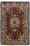 27222-Bidjar Hand-Knotted/Handmade Persian Rug/Carpet Traditional/ Authentic/ Size: 2'10"x 1'10"/87cm x 58cm