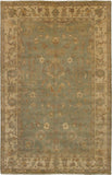 26847- Royal Ushak Hand-Knotted/Handmade Indian Rug/Carpet Traditional/Authentic/Size: 8'8" x 5'6"