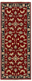 27228-Mashad Hand-Knotted/Handmade Persian Rug/Carpet Traditional Authentic/ Size: 6'5" x 2'6"/195cm x 76cm