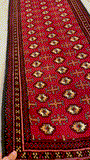 27248- Royal Balutch Persian Hand-knotted Authentic/Nomadic/Tribal Rug/Carpet/ Size:6'0" x 2'2"/183cm x 67cm