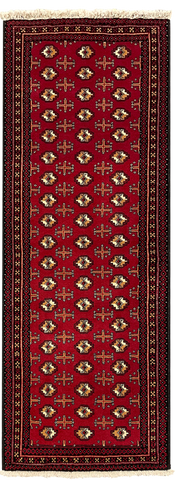27248- Royal Balutch Persian Hand-knotted Authentic/Nomadic/Tribal Rug/Carpet/ Size:6'0" x 2'2"/183cm x 67cm