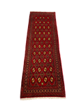 27249- Royal Balutch Persian Hand-knotted Authentic/Nomadic/Tribal Rug/Carpet/ Size: 5'11" x 2'0"/180cm x 60cm