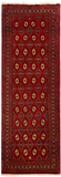 27249- Royal Balutch Persian Hand-knotted Authentic/Nomadic/Tribal Rug/Carpet/ Size: 5'11" x 2'0"/180cm x 60cm