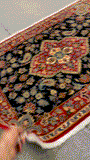 27253-Kashan Hand-Knotted/Handmade Persian Rug/Carpet Traditional/Authentic/Size: 3'3" x 2'6" /100cm x 75cm