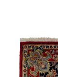 27253-Kashan Hand-Knotted/Handmade Persian Rug/Carpet Traditional/Authentic/Size: 3'3" x 2'6" /100cm x 75cm