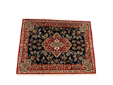 27253-Kashan Hand-Knotted/Handmade Persian Rug/Carpet Traditional/Authentic/Size: 3'3" x 2'6" /100cm x 75cm