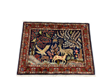 27254-Kashan Hand-Knotted/Handmade Persian Rug/Carpet Traditional/Authentic/Size: 3'3" x 2'5" /100cm x 74cm