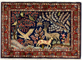 27254-Kashan Hand-Knotted/Handmade Persian Rug/Carpet Traditional/Authentic/Size: 3'3" x 2'5" /100cm x 74cm