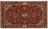 27260-Kashan Hand-Knotted/Handmade Persian Rug/Carpet Traditional/Authentic/Size:  3'3" x 2'0" /100cm x 62cm