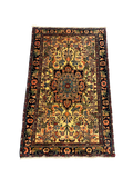 27263-Bidjar Hand-Knotted/Handmade Persian Rug/Carpet Traditional/ Authentic/ Size: 3'5"x 2'2"/104cm x 66cm