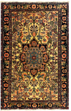 27263-Bidjar Hand-Knotted/Handmade Persian Rug/Carpet Traditional/ Authentic/ Size: 3'5"x 2'2"/104cm x 66cm