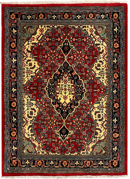 27264-Sarough Hand-Knotted/Handmade Persian Rug/Carpet Traditional Authentic/ Size: 3'3"x 2'4"/100cm x 70cm