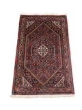 27265-Sarough Hand-Knotted/Handmade Persian Rug/Carpet Traditional Authentic/ Size: 4'1"x 2'4"/124cm x 70cm
