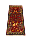 27268-Sarough Hand-Knotted/Handmade Persian Rug/Carpet Traditional Authentic/ Size: 4'7"x 2'3"/140cm x 69cm