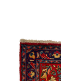 27269-Sarough Hand-Knotted/Handmade Persian Rug/Carpet Traditional Authentic/ Size: 4'2"x 2'0"/128cm x 62cm