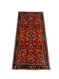 27274-Sarough Hand-Knotted/Handmade Persian Rug/Carpet Traditional Authentic/ Size:  4'4"x 2'2"/133cm x 66cm