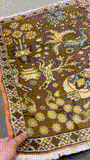 27275-Hamadan Hand-Knotted/Handmade Persian Rug/Carpet Tribal/Nomadic Authentic/ Size: 2'9" x 2'2"/85cm x 67cm