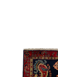 27276-Hamadan Hand-Knotted/Handmade Persian Rug/Carpet Tribal/Nomadic Authentic/ Size: 2'7" x 2'0"/78cm x 62cm