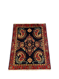 27276-Hamadan Hand-Knotted/Handmade Persian Rug/Carpet Tribal/Nomadic Authentic/ Size: 2'7" x 2'0"/78cm x 62cm