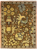27277-Hamadan Hand-Knotted/Handmade Persian Rug/Carpet Tribal/Nomadic Authentic/ Size: 2'9" x 2'1"/85cm x 63cm