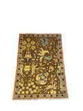 27277-Hamadan Hand-Knotted/Handmade Persian Rug/Carpet Tribal/Nomadic Authentic/ Size: 2'9" x 2'1"/85cm x 63cm