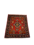 27278-Hamadan Hand-Knotted/Handmade Persian Rug/Carpet Tribal/Nomadic Authentic/ Size: 2'10" x 2'7"/87cm x 78cm