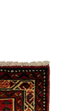 27279-Hamadan Hand-Knotted/Handmade Persian Rug/Carpet Tribal/Nomadic Authentic/ Size: 4'0" x 2'7"/122cm x 78cm