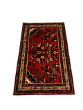 27279-Hamadan Hand-Knotted/Handmade Persian Rug/Carpet Tribal/Nomadic Authentic/ Size: 4'0" x 2'7"/122cm x 78cm