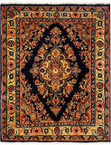 27280-Hamadan Hand-Knotted/Handmade Persian Rug/Carpet Tribal/Nomadic Authentic/ Size: 3'9" x 2'11"/115cm x 90cm
