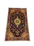 27281-Hamadan Hand-Knotted/Handmade Persian Rug/Carpet Tribal/Nomadic Authentic/ Size: 4'1" x 2'6"/124cm x 75cm