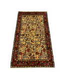 27282-Hamadan Hand-Knotted/Handmade Persian Rug/Carpet Tribal/Nomadic Authentic/ Size: 4'5" x 2'6"/134cm x 77cm