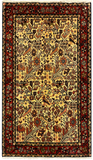 27282-Hamadan Hand-Knotted/Handmade Persian Rug/Carpet Tribal/Nomadic Authentic/ Size: 4'5" x 2'6"/134cm x 77cm