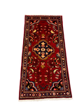 27283-Hamadan Hand-Knotted/Handmade Persian Rug/Carpet Tribal/Nomadic Authentic/ Size: 4'3" x 2'1"/130cm x 64cm