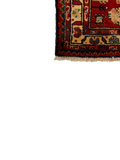 27287-Hamadan Hand-Knotted/Handmade Persian Rug/Carpet Tribal/Nomadic Authentic/ Size: 4'2" x 2'11"/127cm x 88cm