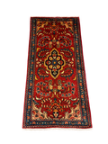 27288-Hamadan Hand-Knotted/Handmade Persian Rug/Carpet Tribal/Nomadic Authentic/ Size: 4'6" x 2'2"/137cm x 67cm