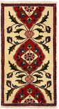 27293-Sarough Hand-Knotted/Handmade Persian Rug/Carpet Traditional Authentic/ Size:  4'1"x 2'2"/125cm x 67cm