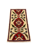27293-Sarough Hand-Knotted/Handmade Persian Rug/Carpet Traditional Authentic/ Size:  4'1"x 2'2"/125cm x 67cm