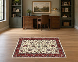 27305 Persian rug staged in office