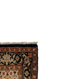 27319-Moud Handmade /Hand-Knotted Persian Rug/Traditional/Carpet Authentic/ Size: 3'6" x 2'4" /107cm x 72cm
