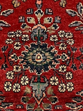 27327-Sarough Hand-Knotted/Handmade Persian Rug/Carpet Traditional Authentic/ Size: 6'5"x 2'7"/195cm x 78cm
