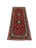 27335-Kashan Hand-Knotted/Handmade Persian Rug/Carpet Traditional/Authentic/Size: 6'6" x 2'7" /198cm x 80cm