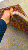 27337-Kashan Hand-Knotted/Handmade Persian Rug/Carpet Traditional/Authentic/Size: 4'6" x 2'4" /137cm x 70cm